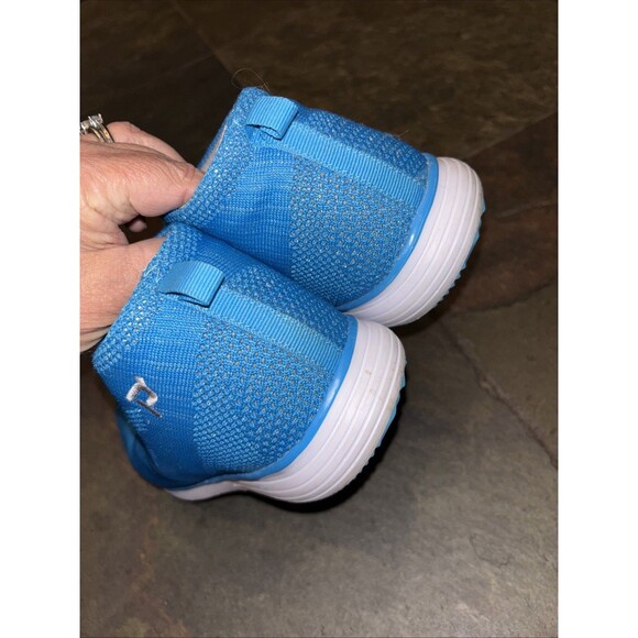 Propet Women TravelFit Hi Walking Shoe Sneakers Blue Tie 7.5 4E(XX) - Picture 4 of 9